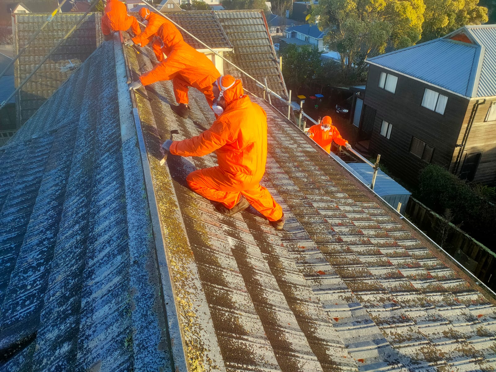 Post asbestos removal - ready for new roof